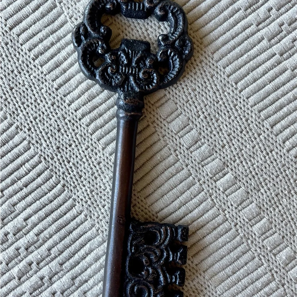 Matte Black Key Bottle Openers.